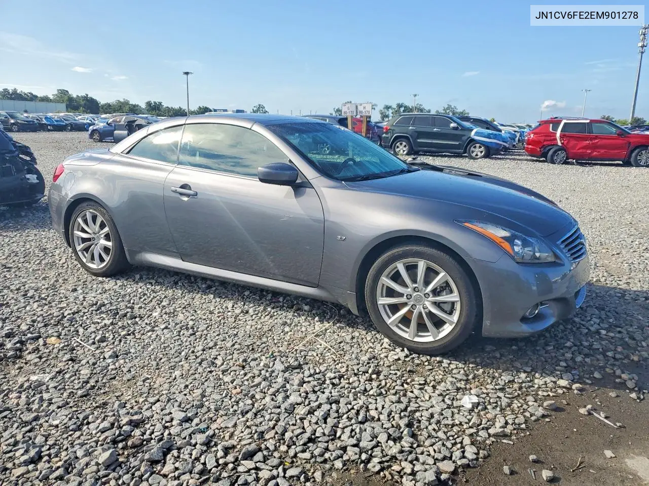 2014 Infiniti Q60 Convertible Base VIN: JN1CV6FE2EM901278 Lot: 58965756