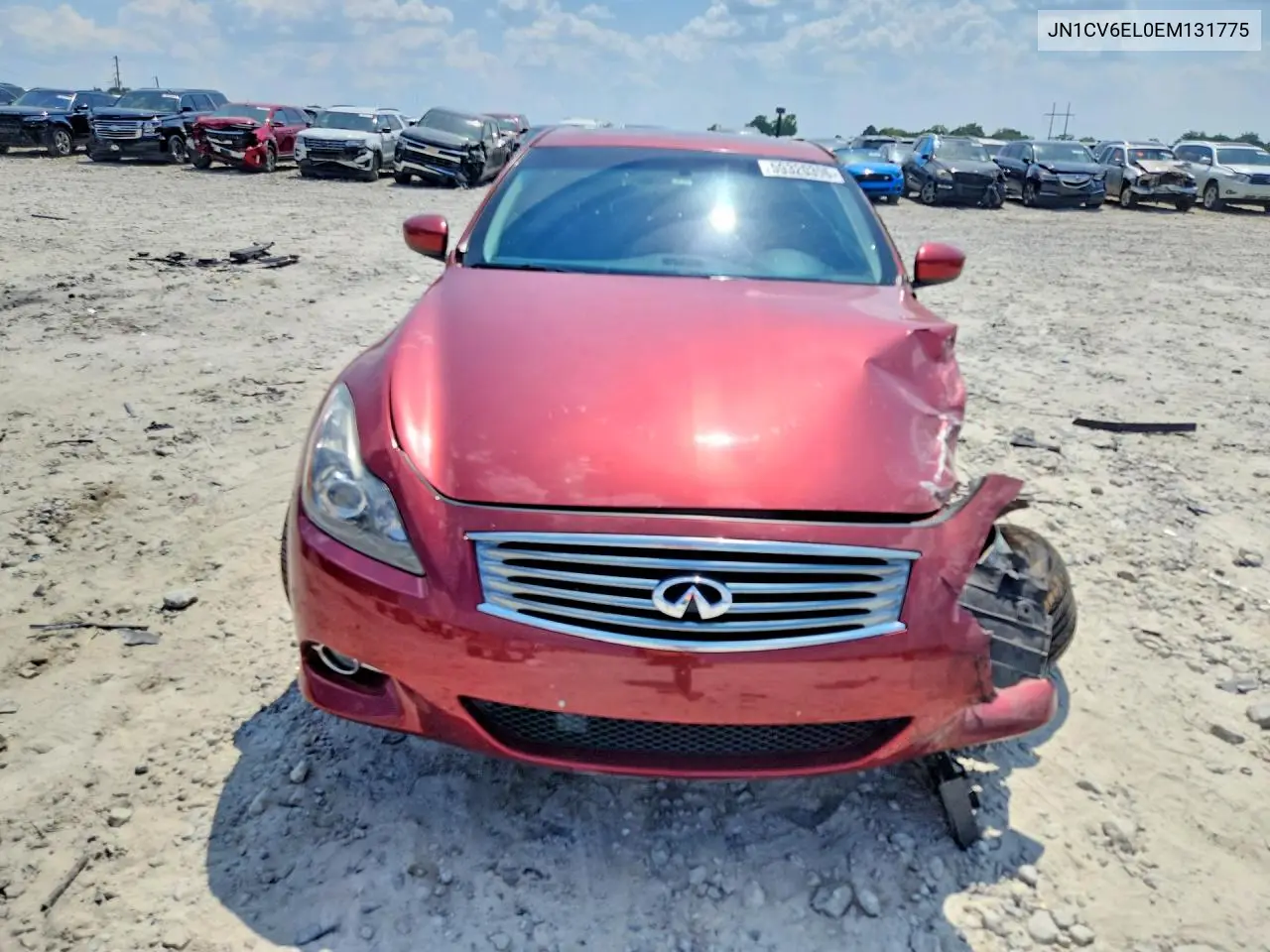 2014 Infiniti Q60 Coupe Base VIN: JN1CV6EL0EM131775 Lot: 59320396
