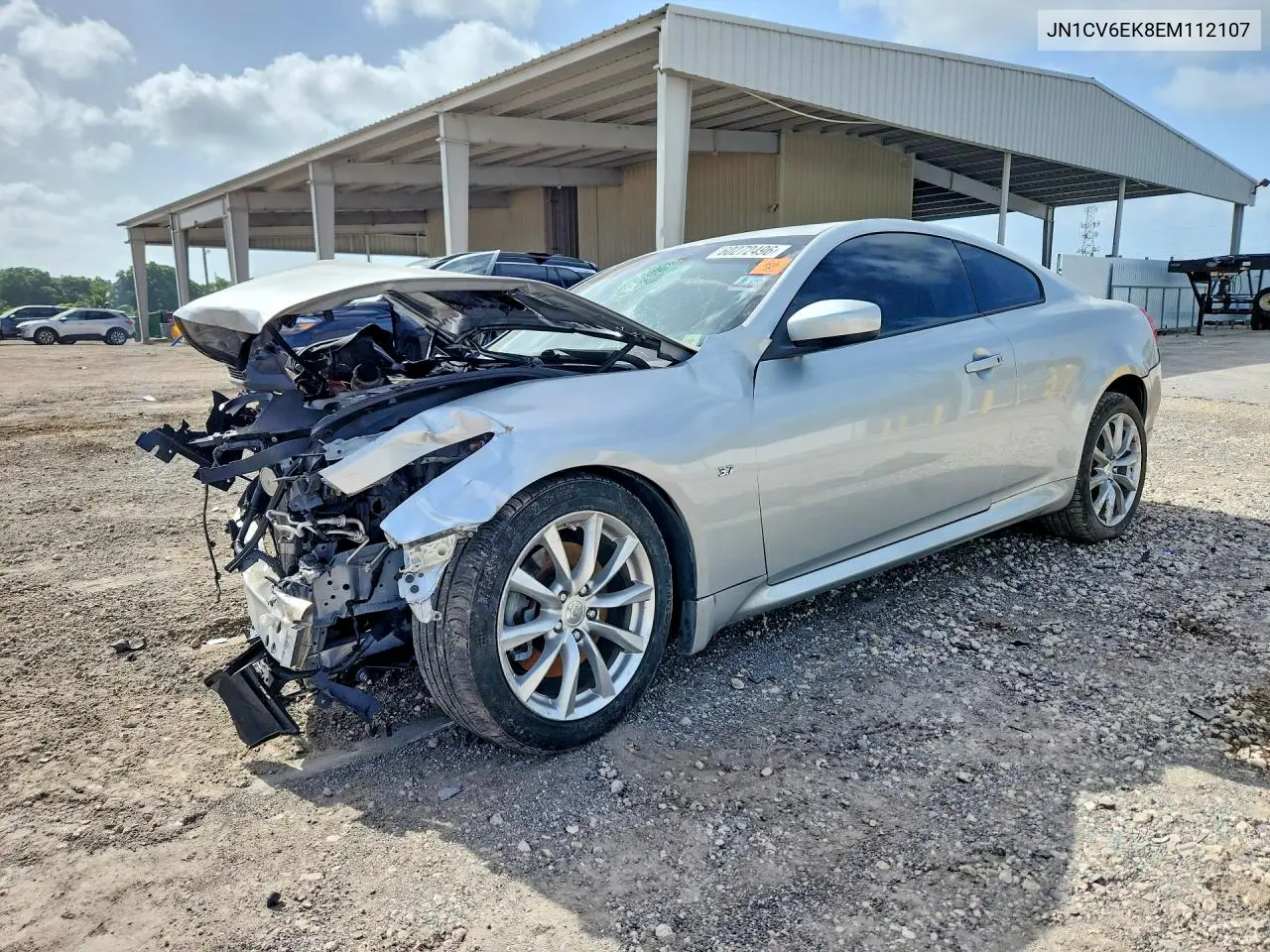 2014 Infiniti Q60 Coupe Journey VIN: JN1CV6EK8EM112107 Lot: 60272496