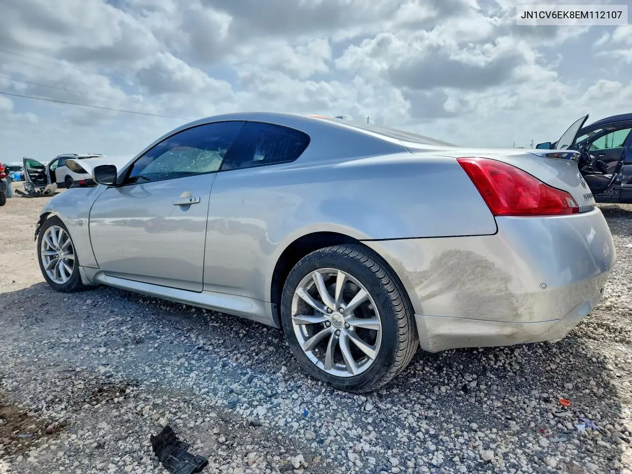 2014 Infiniti Q60 Coupe Journey VIN: JN1CV6EK8EM112107 Lot: 60272496
