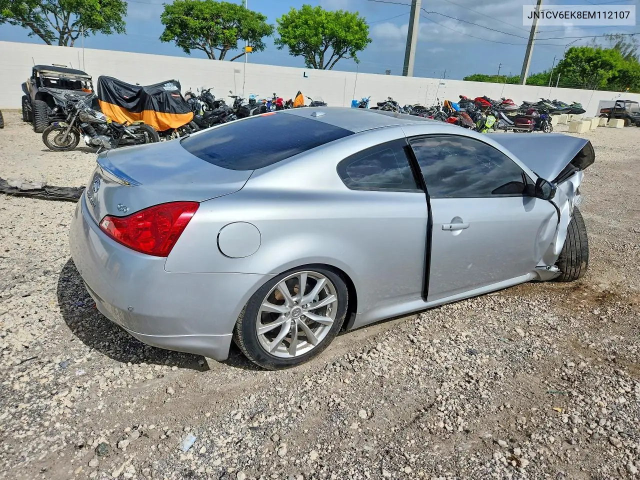 2014 Infiniti Q60 Coupe Journey VIN: JN1CV6EK8EM112107 Lot: 60272496