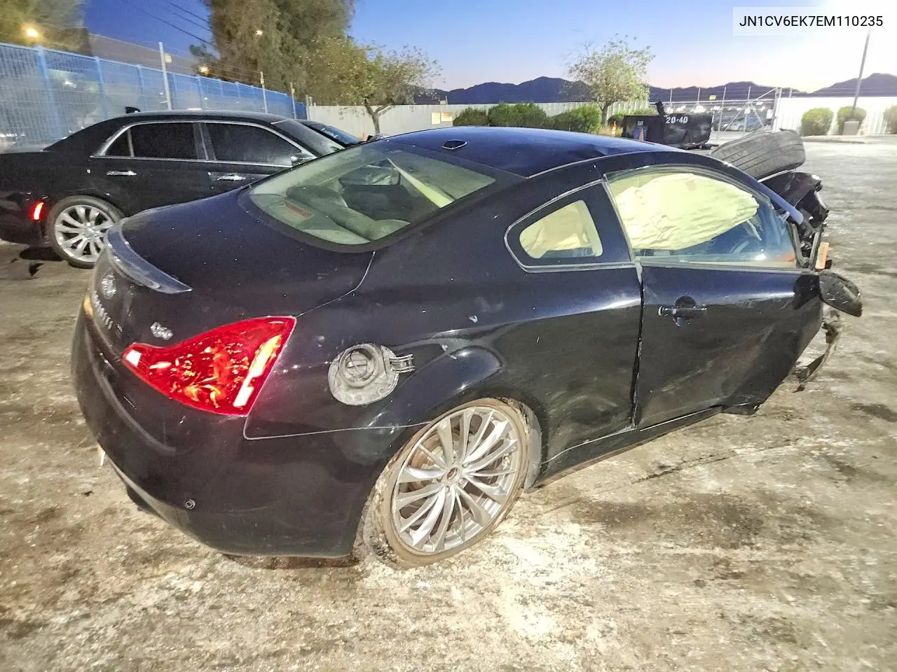 2014 Infiniti Q60 Coupe Journey VIN: JN1CV6EK7EM110235 Lot: 60738136
