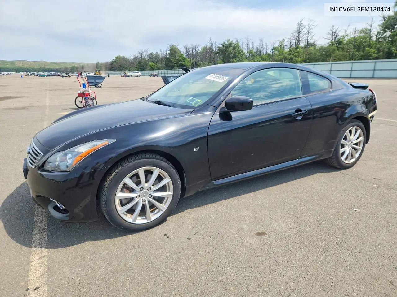2014 Infiniti Q60 Coupe Base VIN: JN1CV6EL3EM130474 Lot: 61569896