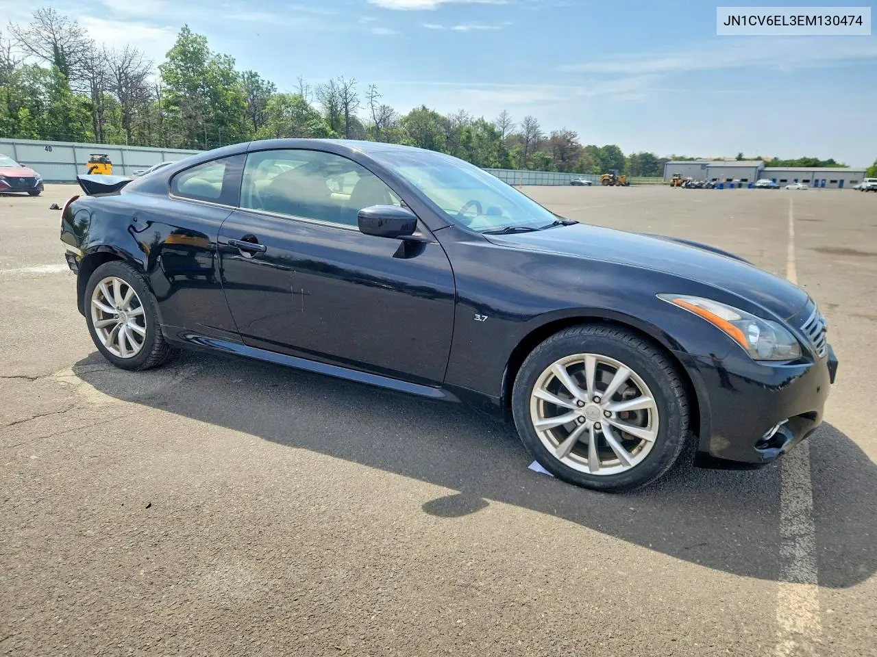 2014 Infiniti Q60 Coupe Base VIN: JN1CV6EL3EM130474 Lot: 61569896
