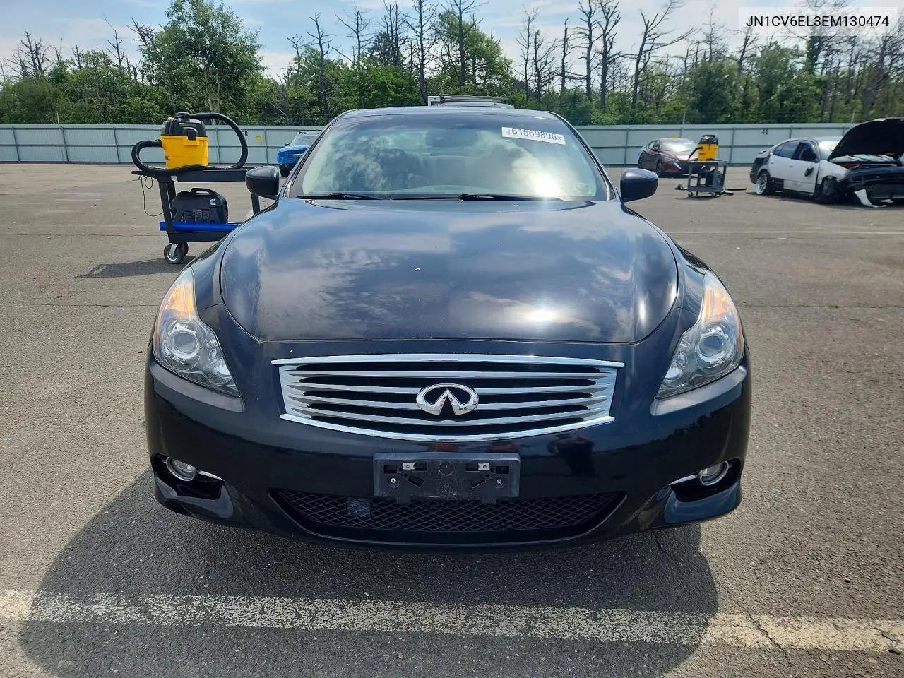 2014 Infiniti Q60 Coupe Base VIN: JN1CV6EL3EM130474 Lot: 61569896
