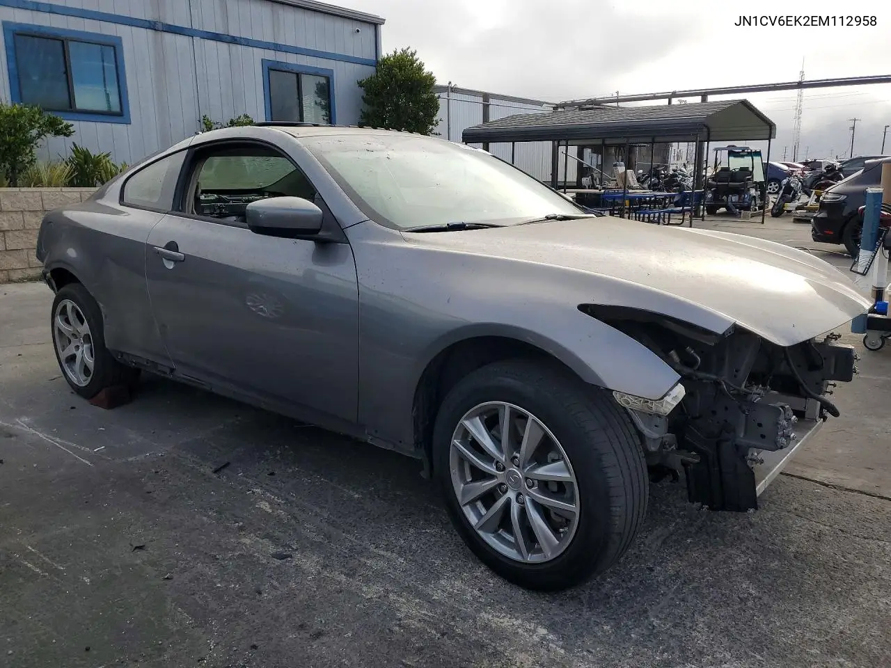 2014 Infiniti Q60 Coupe Journey VIN: JN1CV6EK2EM112958 Lot: 62330516