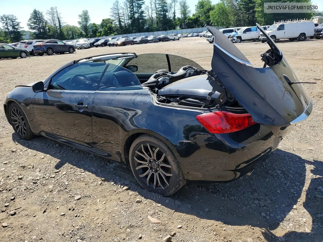 2015 Infiniti Q60 Convertible Base VIN: JN1CV6FE0FM810530 Lot: 56406536