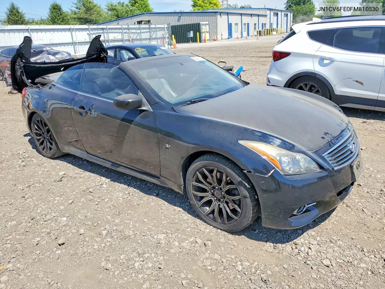 2015 Infiniti Q60 Convertible Base VIN: JN1CV6FE0FM810530 Lot: 56406536