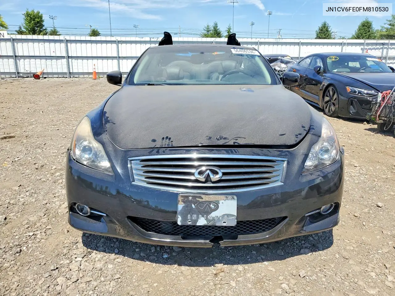 2015 Infiniti Q60 Convertible Base VIN: JN1CV6FE0FM810530 Lot: 56406536