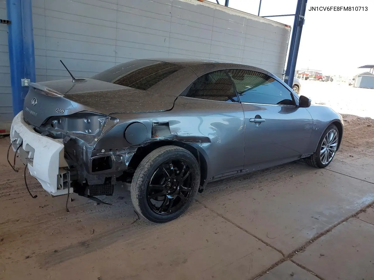 2015 Infiniti Q60 Convertible Base VIN: JN1CV6FE8FM810713 Lot: 57260286