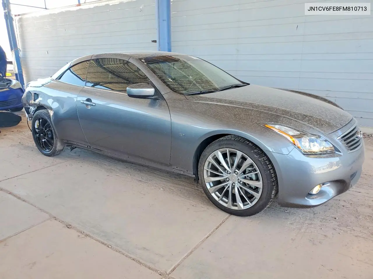 2015 Infiniti Q60 Convertible Base VIN: JN1CV6FE8FM810713 Lot: 57260286