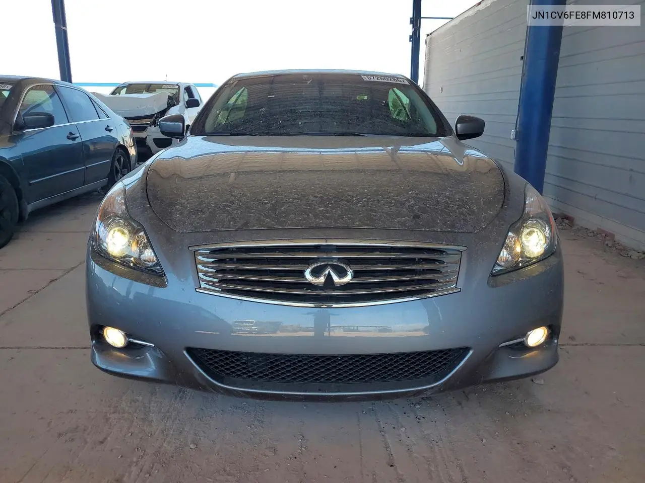 2015 Infiniti Q60 Convertible Base VIN: JN1CV6FE8FM810713 Lot: 57260286
