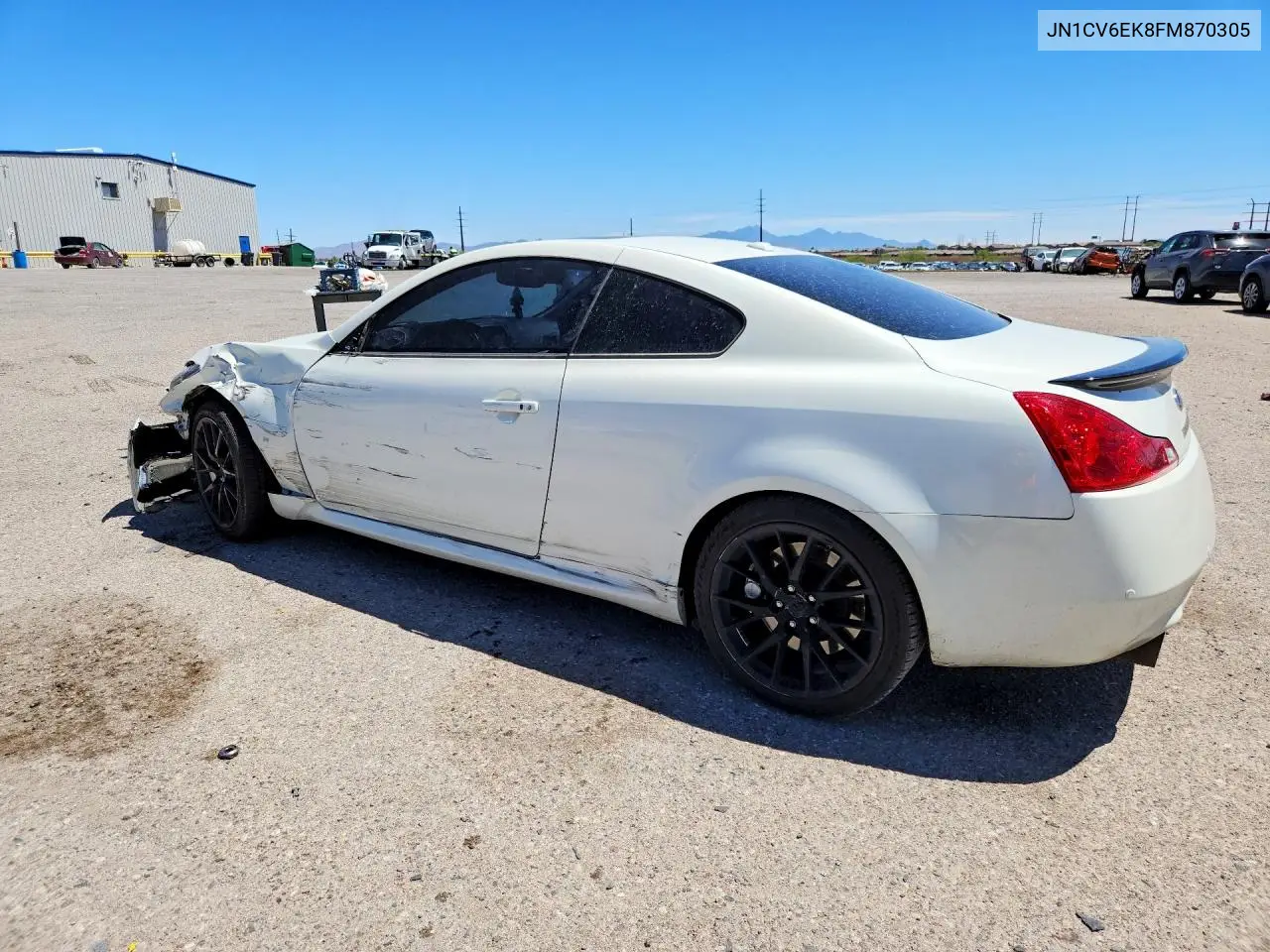 2015 Infiniti Q60 Coupe Sport Limited VIN: JN1CV6EK8FM870305 Lot: 59343606