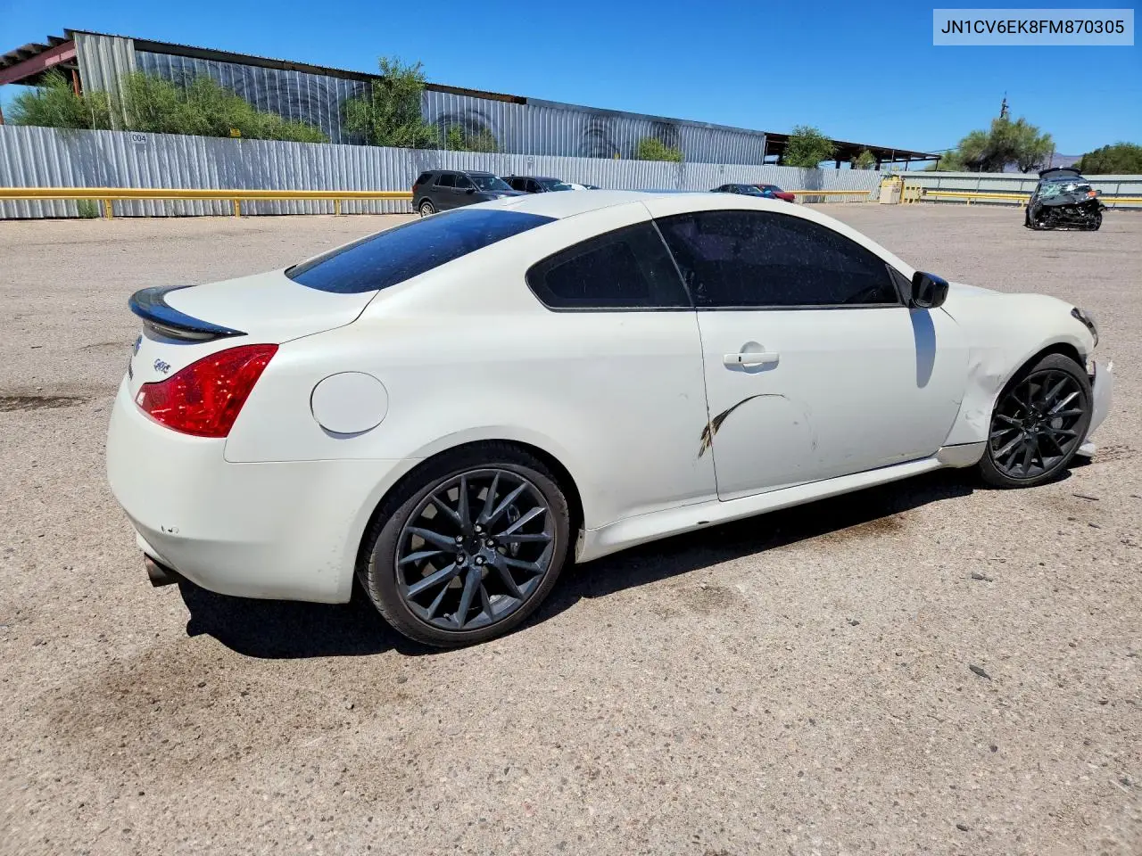 2015 Infiniti Q60 Coupe Sport Limited VIN: JN1CV6EK8FM870305 Lot: 59343606