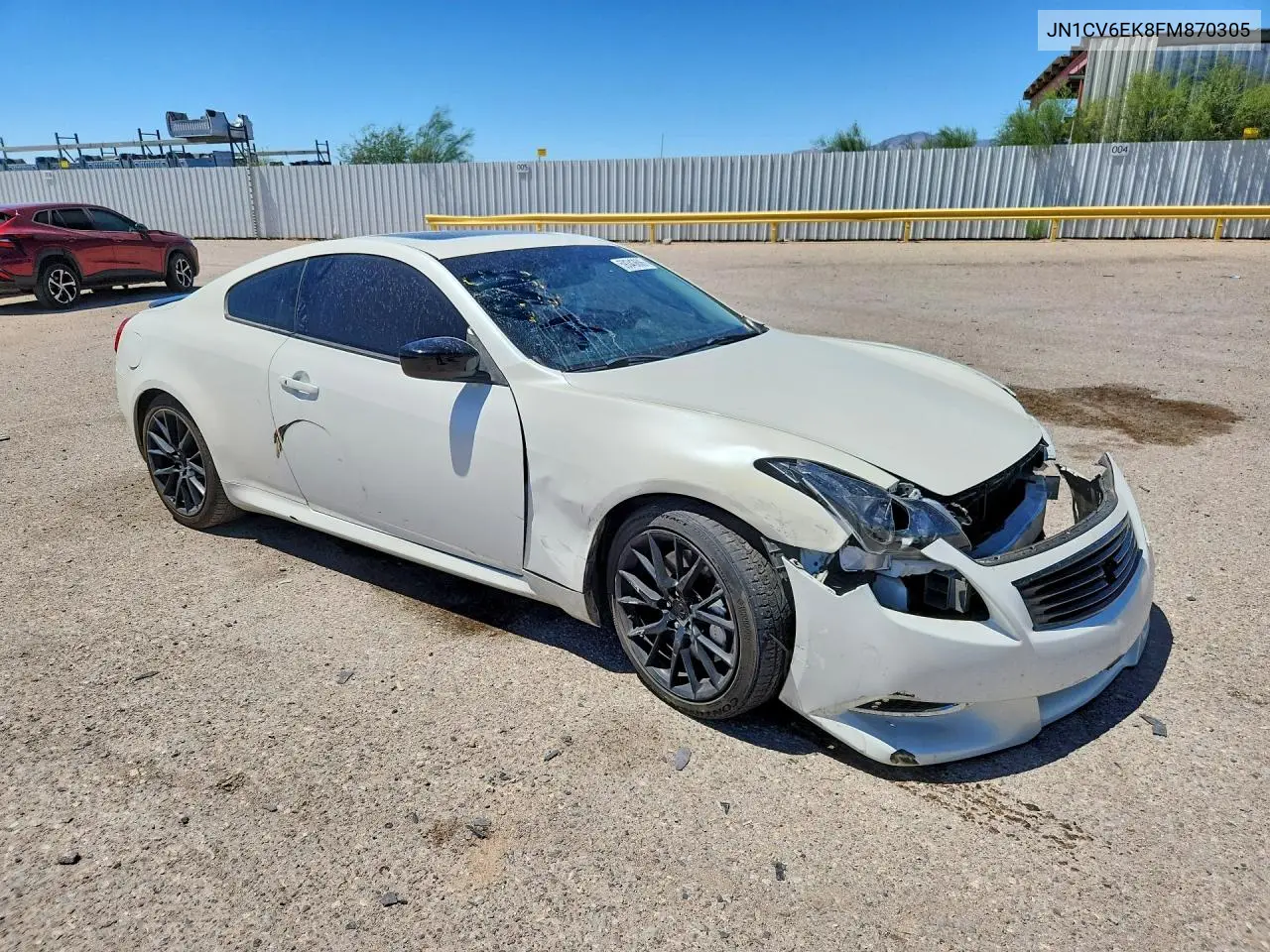 2015 Infiniti Q60 Coupe Sport Limited VIN: JN1CV6EK8FM870305 Lot: 59343606