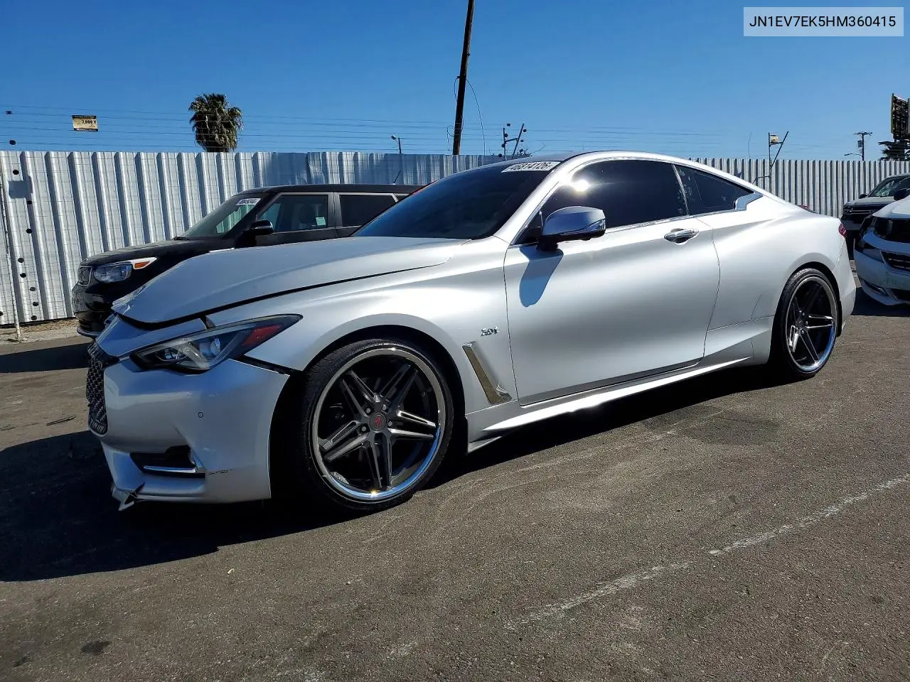2017 Infiniti Q60 3.0T Premium VIN: JN1EV7EK5HM360415 Lot: 46814126