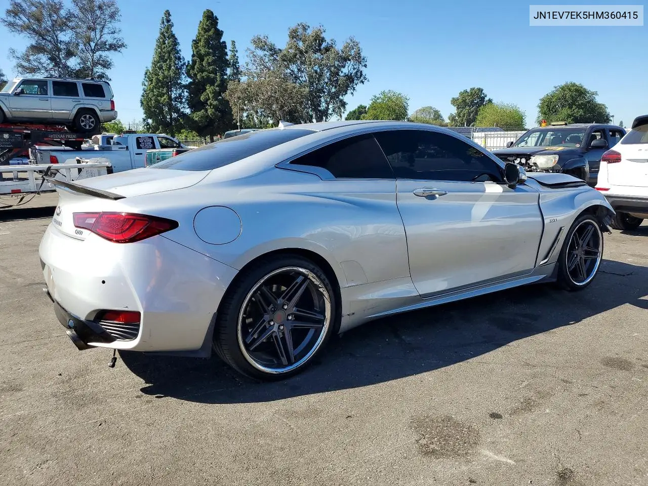 2017 Infiniti Q60 3.0T Premium VIN: JN1EV7EK5HM360415 Lot: 46814126