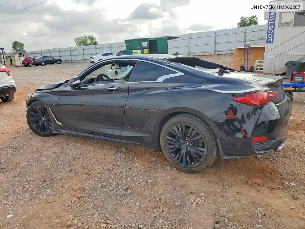 2017 Infiniti Q60 3.0T Premium VIN: JN1EV7EK4HM363287 Lot: 49780776