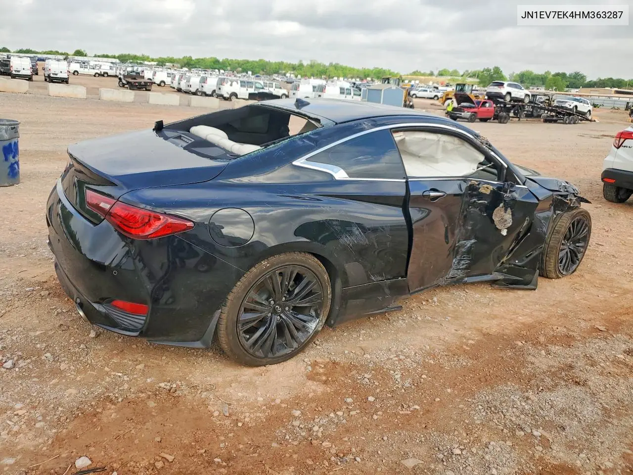 2017 Infiniti Q60 3.0T Premium VIN: JN1EV7EK4HM363287 Lot: 49780776