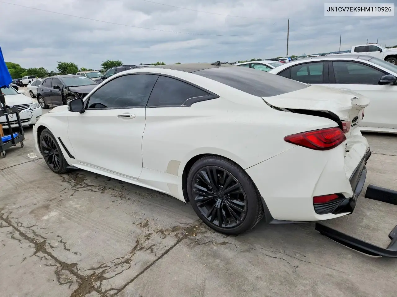2017 Infiniti Q60 2.0T VIN: JN1CV7EK9HM110926 Lot: 49924236
