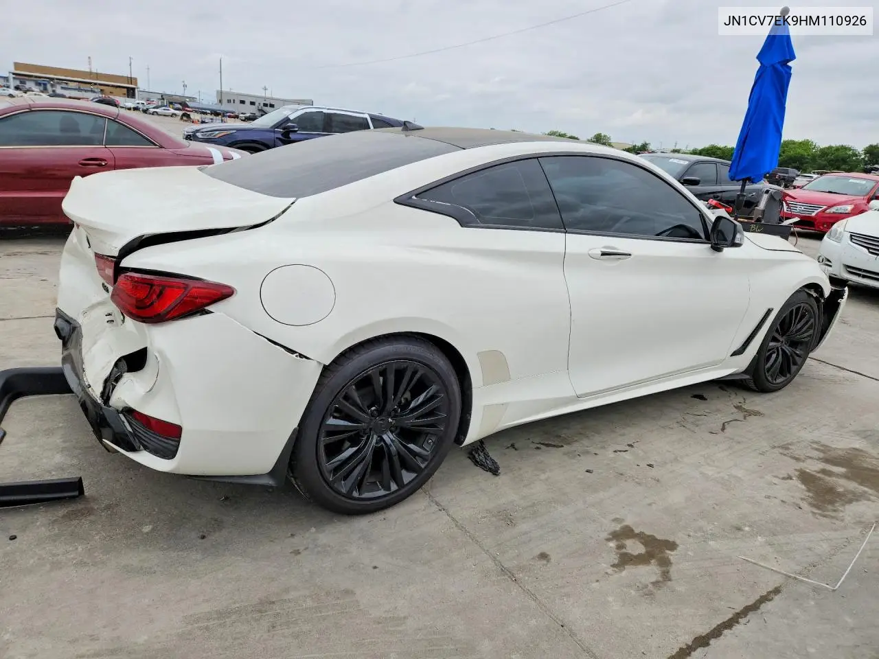 2017 Infiniti Q60 2.0T VIN: JN1CV7EK9HM110926 Lot: 49924236