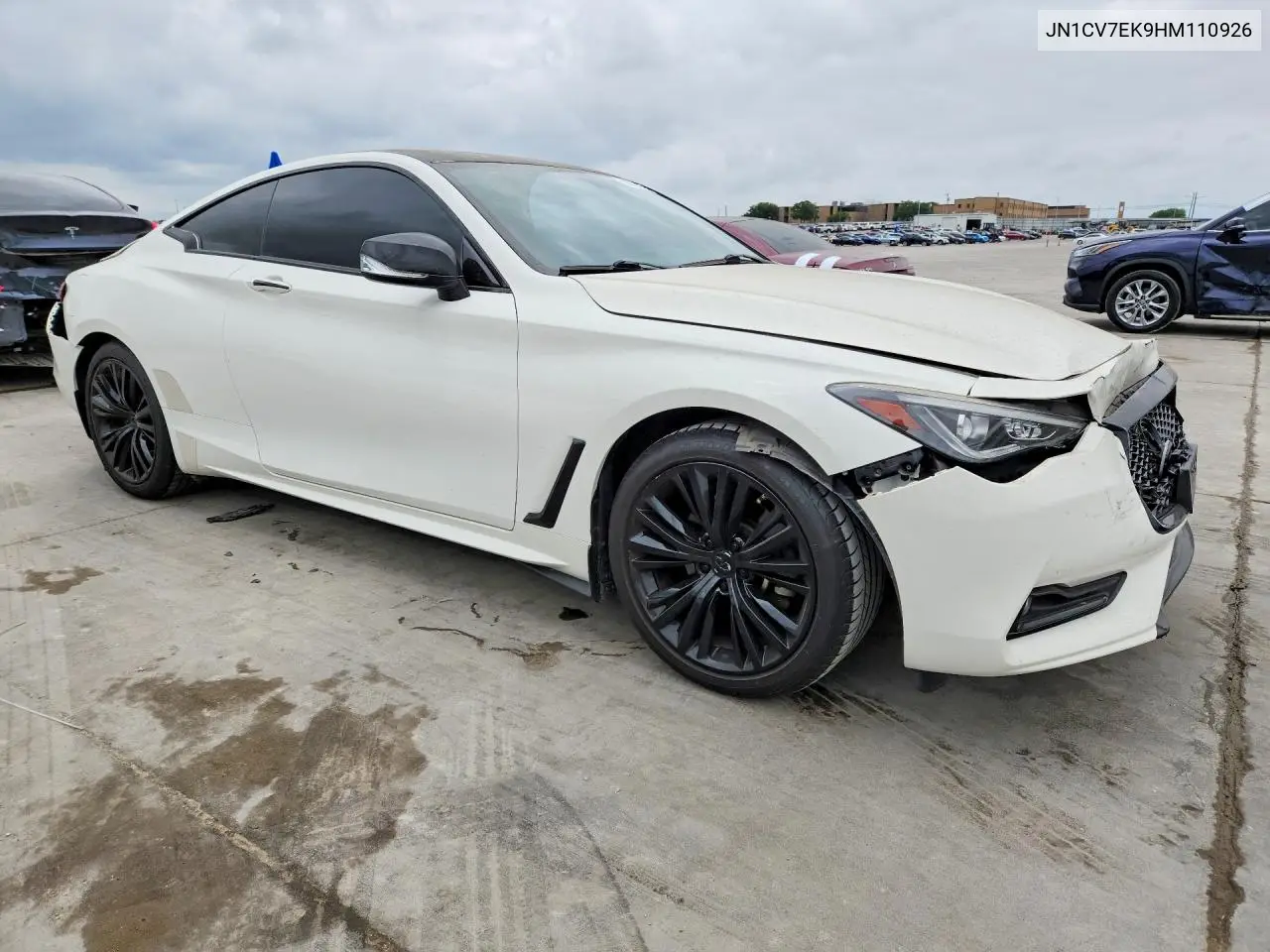 2017 Infiniti Q60 2.0T VIN: JN1CV7EK9HM110926 Lot: 49924236