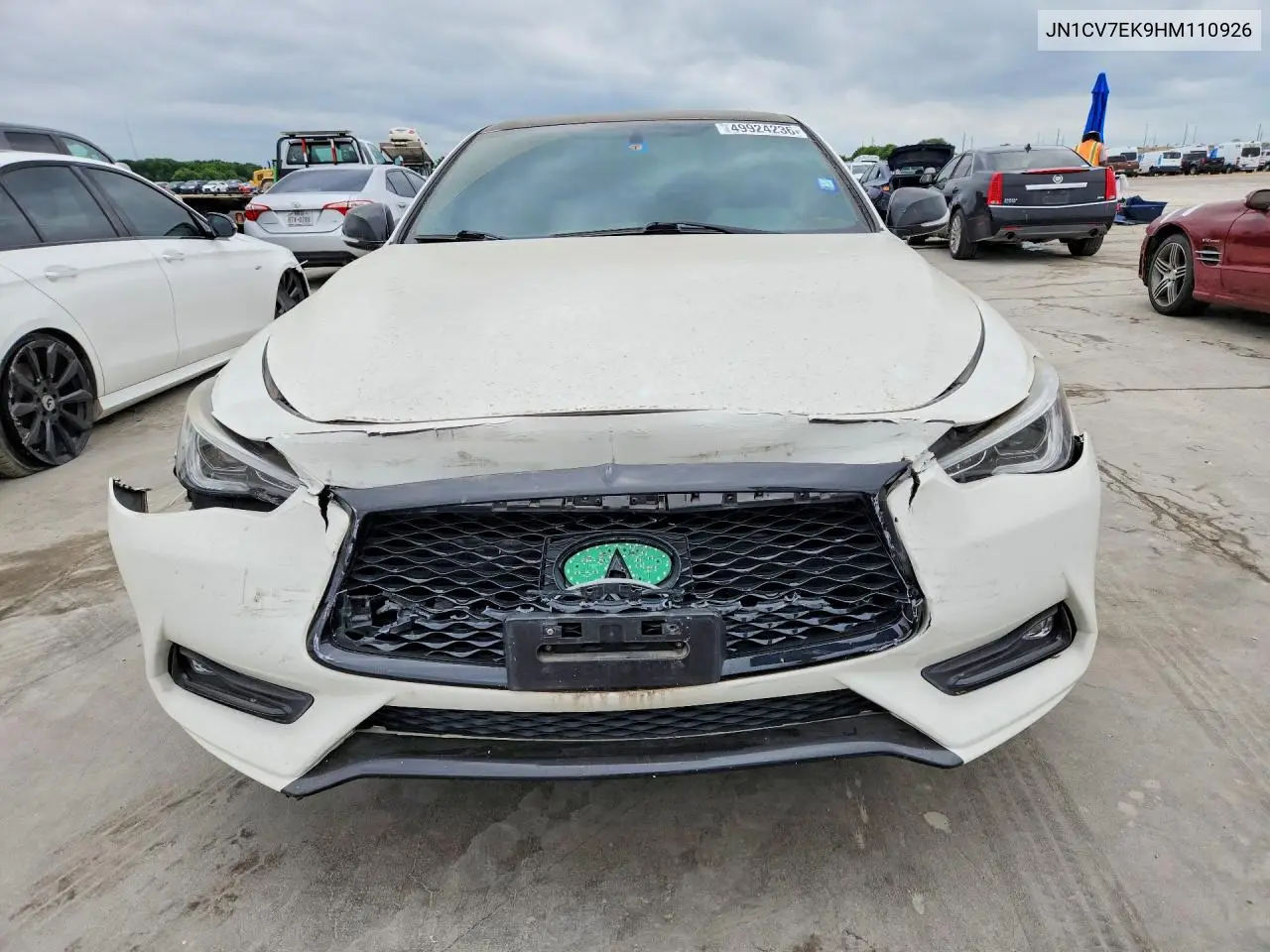2017 Infiniti Q60 2.0T VIN: JN1CV7EK9HM110926 Lot: 49924236