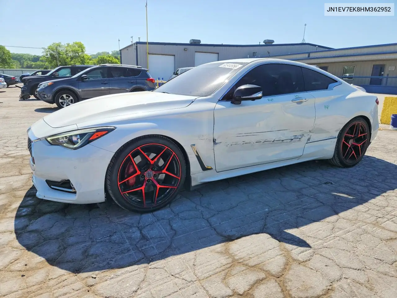 2017 Infiniti Q60 3.0T Premium VIN: JN1EV7EK8HM362952 Lot: 50344956