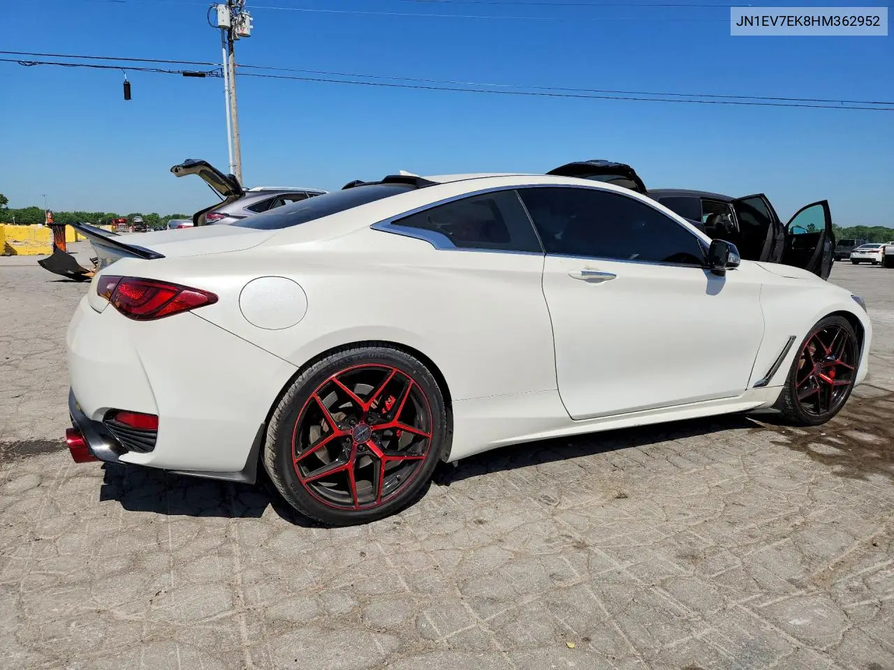 2017 Infiniti Q60 3.0T Premium VIN: JN1EV7EK8HM362952 Lot: 50344956