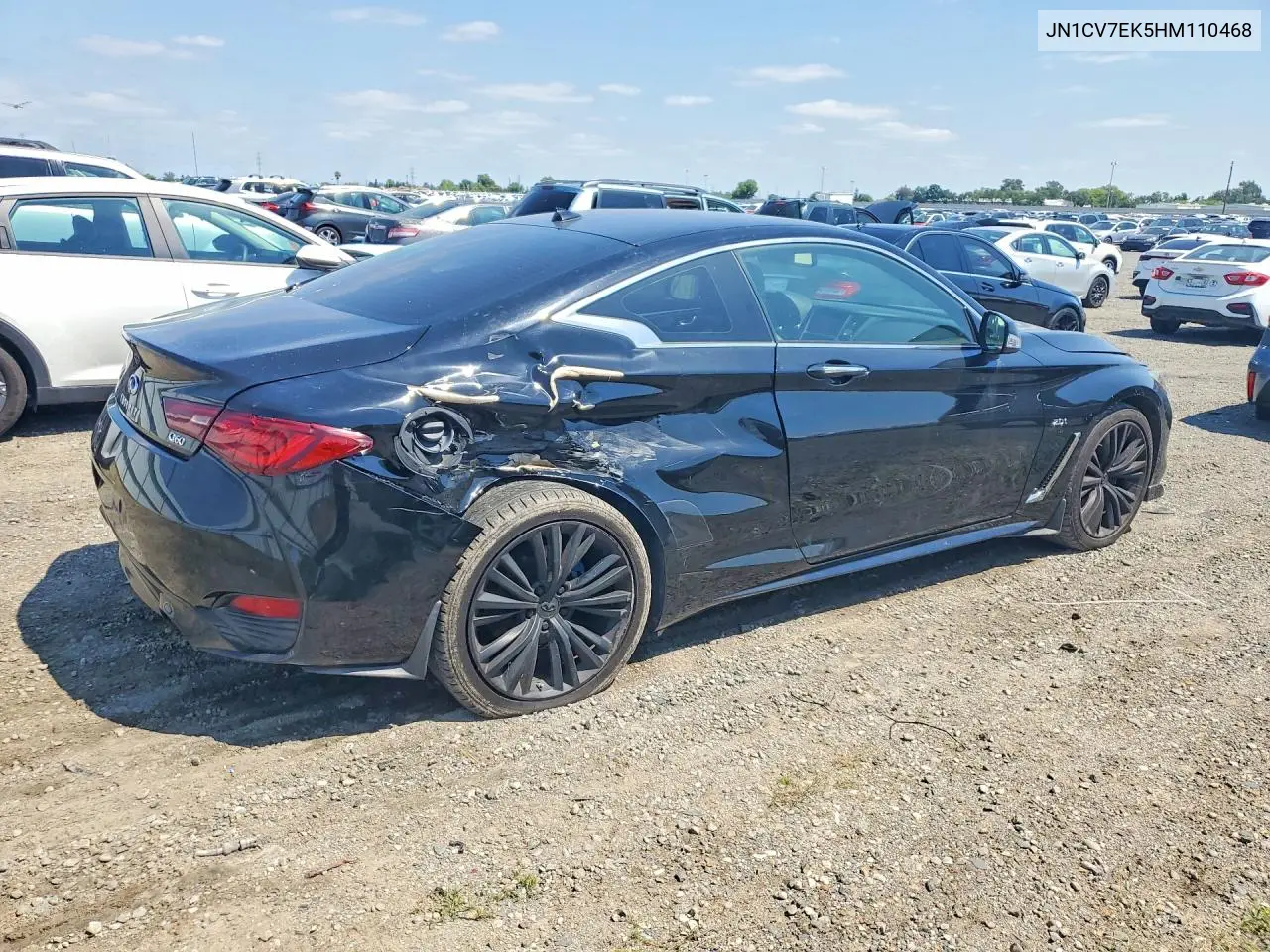 2017 Infiniti Q60 2.0T Premium VIN: JN1CV7EK5HM110468 Lot: 52036536