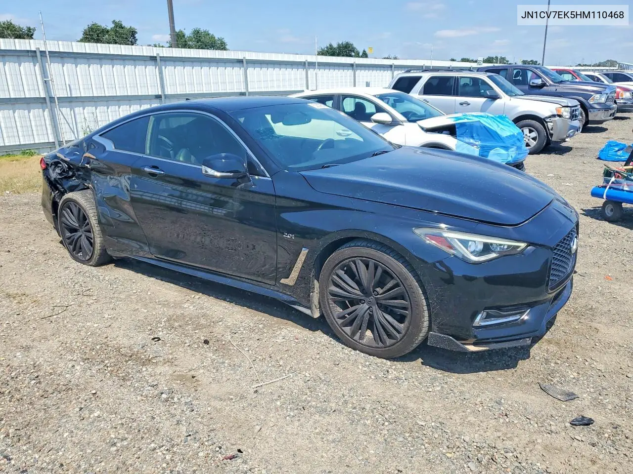 2017 Infiniti Q60 2.0T Premium VIN: JN1CV7EK5HM110468 Lot: 52036536
