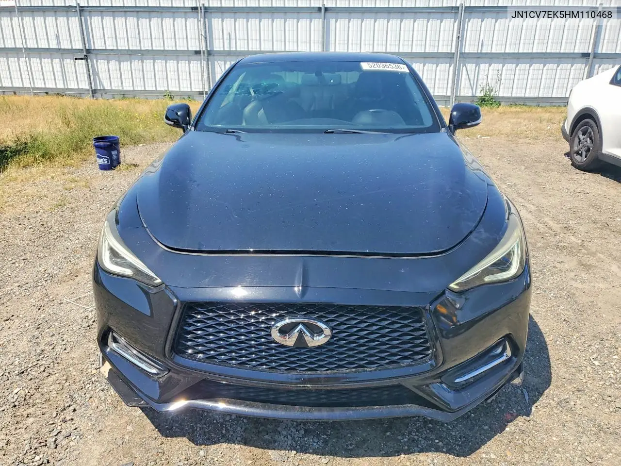 2017 Infiniti Q60 2.0T Premium VIN: JN1CV7EK5HM110468 Lot: 52036536