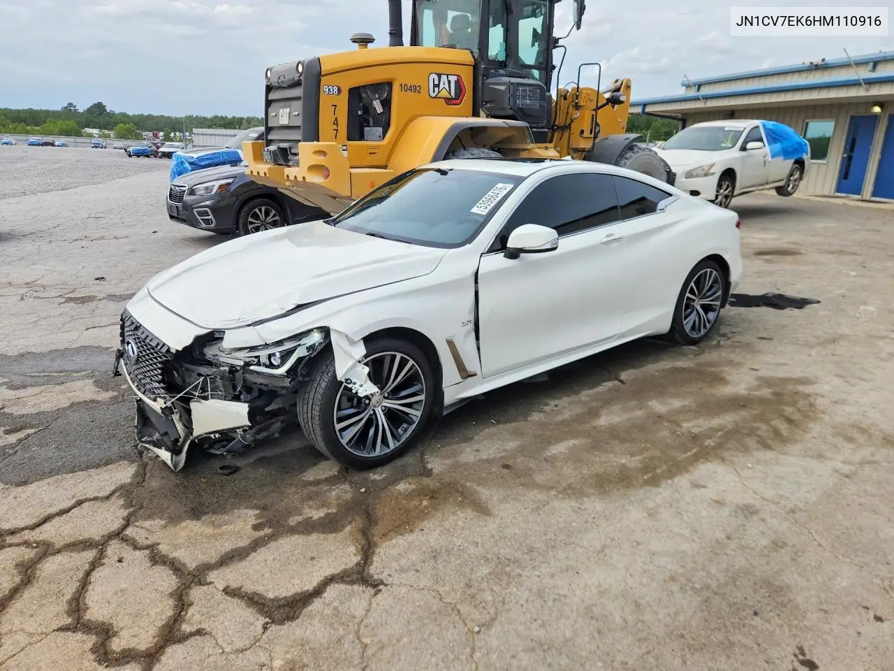 2017 Infiniti Q60 2.0T VIN: JN1CV7EK6HM110916 Lot: 53966476