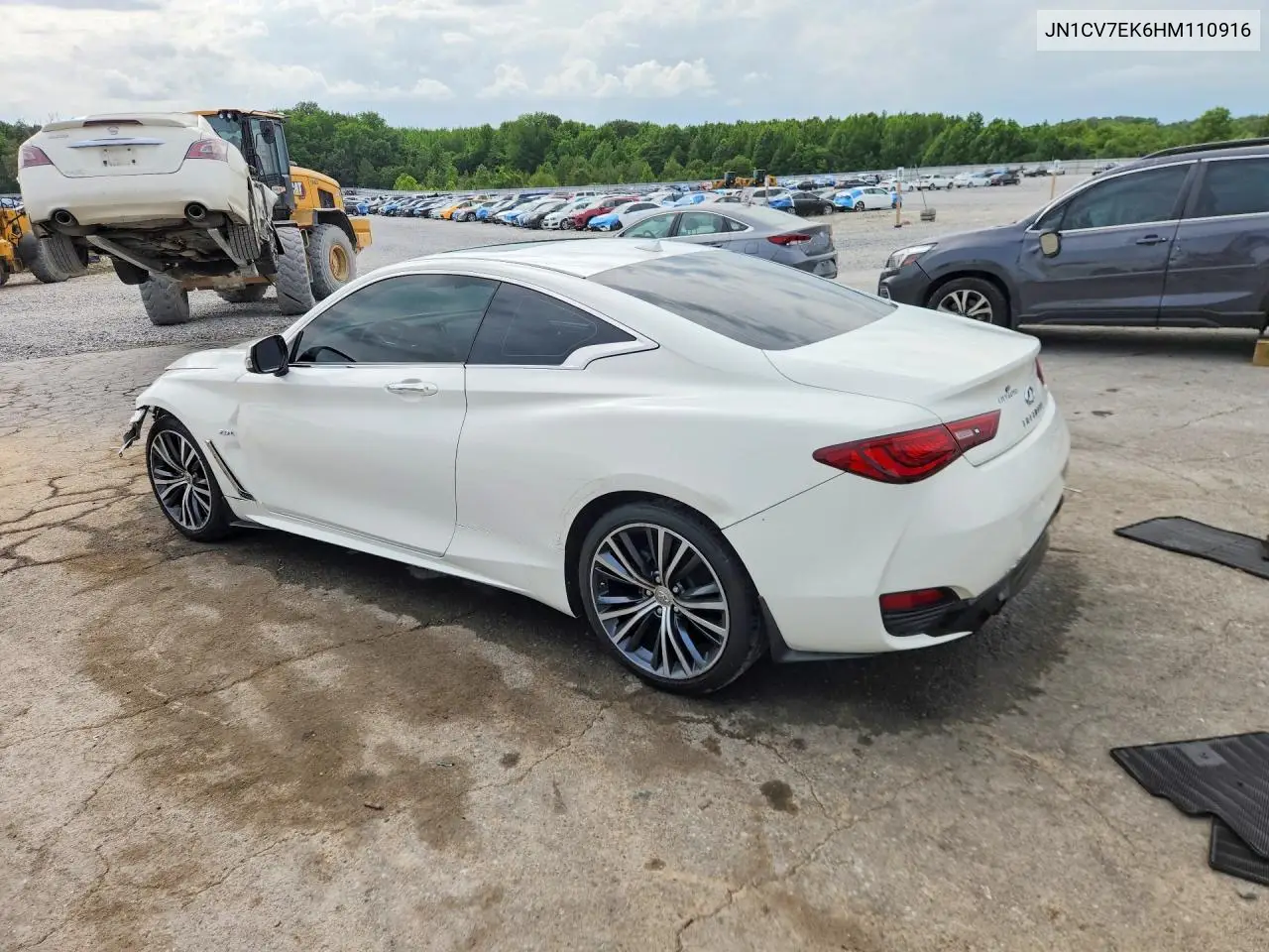 2017 Infiniti Q60 2.0T VIN: JN1CV7EK6HM110916 Lot: 53966476