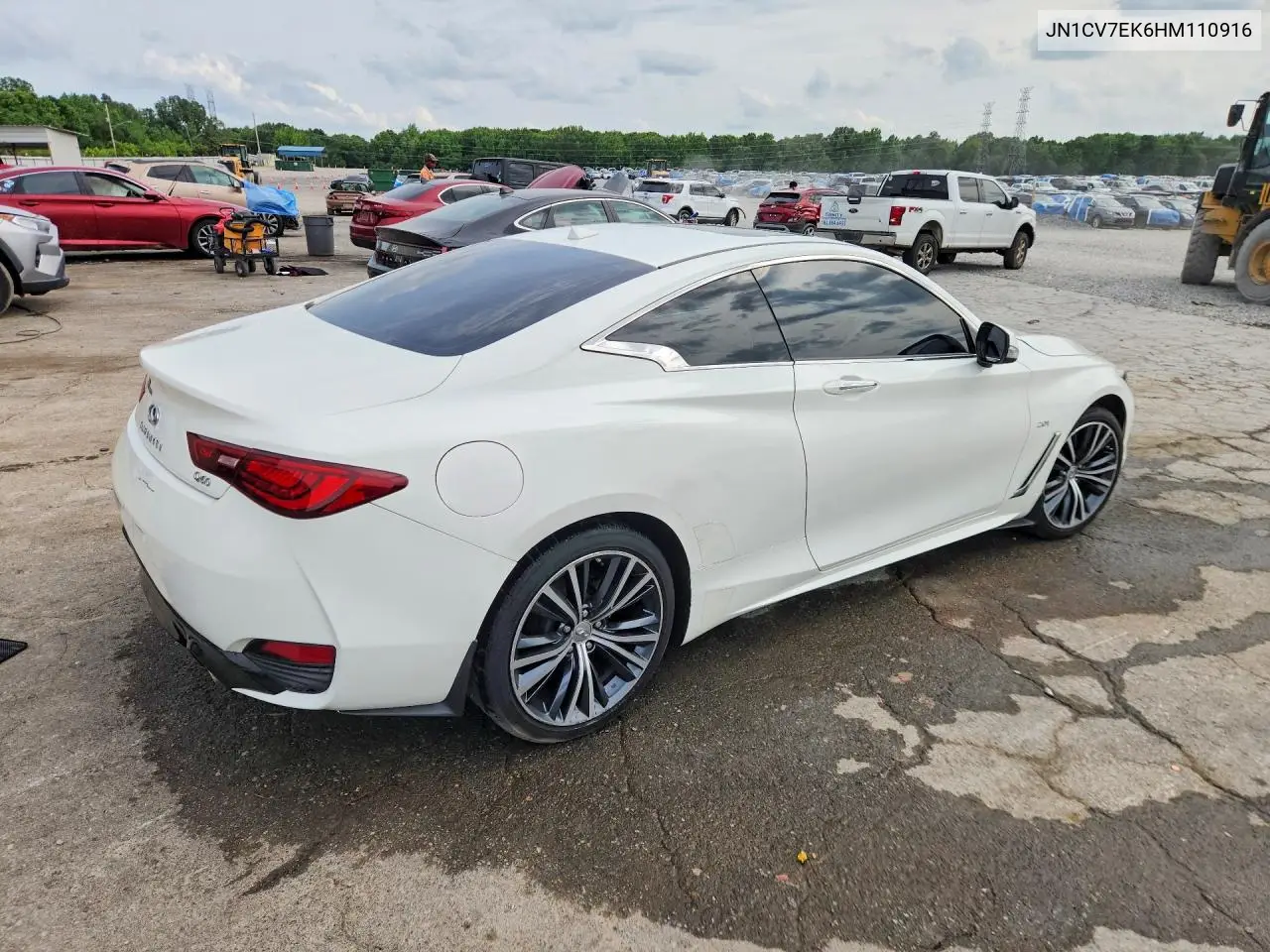 2017 Infiniti Q60 2.0T VIN: JN1CV7EK6HM110916 Lot: 53966476
