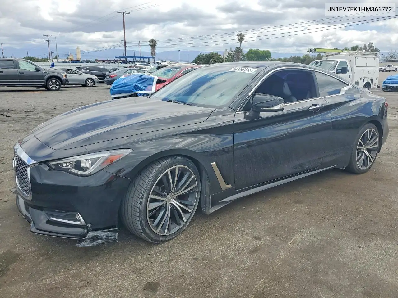 2017 Infiniti Q60 3.0T Premium VIN: JN1EV7EK1HM361772 Lot: 54166416