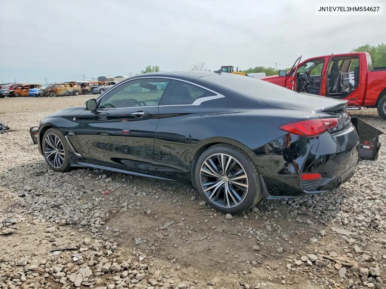 2017 Infiniti Q60 3.0T Premium VIN: JN1EV7EL3HM554627 Lot: 54941706