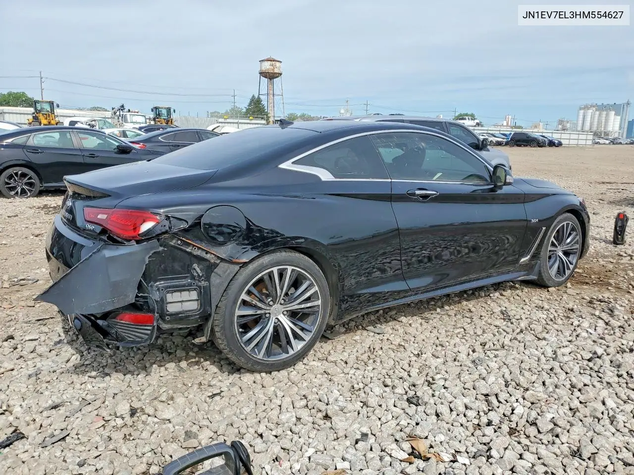 2017 Infiniti Q60 3.0T Premium VIN: JN1EV7EL3HM554627 Lot: 54941706