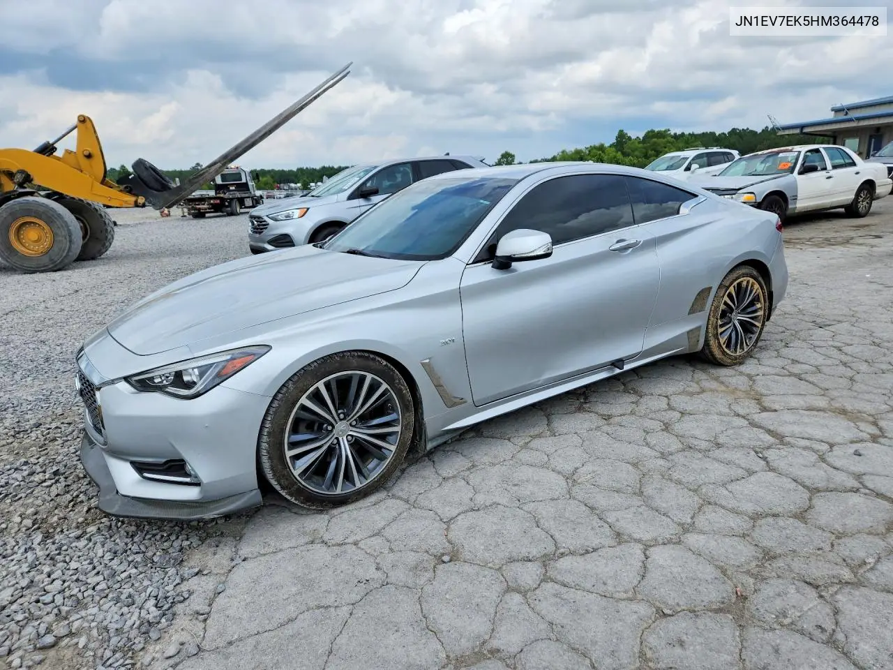 2017 Infiniti Q60 3.0T Premium VIN: JN1EV7EK5HM364478 Lot: 55140226