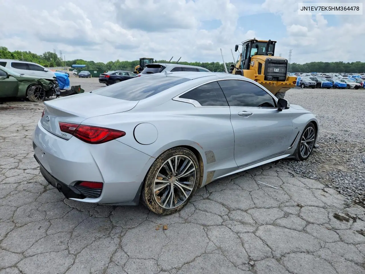2017 Infiniti Q60 3.0T Premium VIN: JN1EV7EK5HM364478 Lot: 55140226