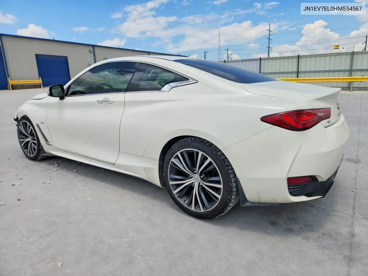 2017 Infiniti Q60 3.0T Premium VIN: JN1EV7EL0HM554567 Lot: 55537496