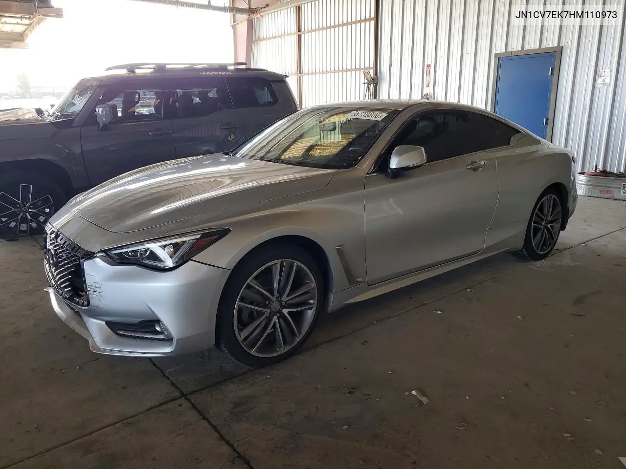 2017 Infiniti Q60 2.0T Premium VIN: JN1CV7EK7HM110973 Lot: 55738806