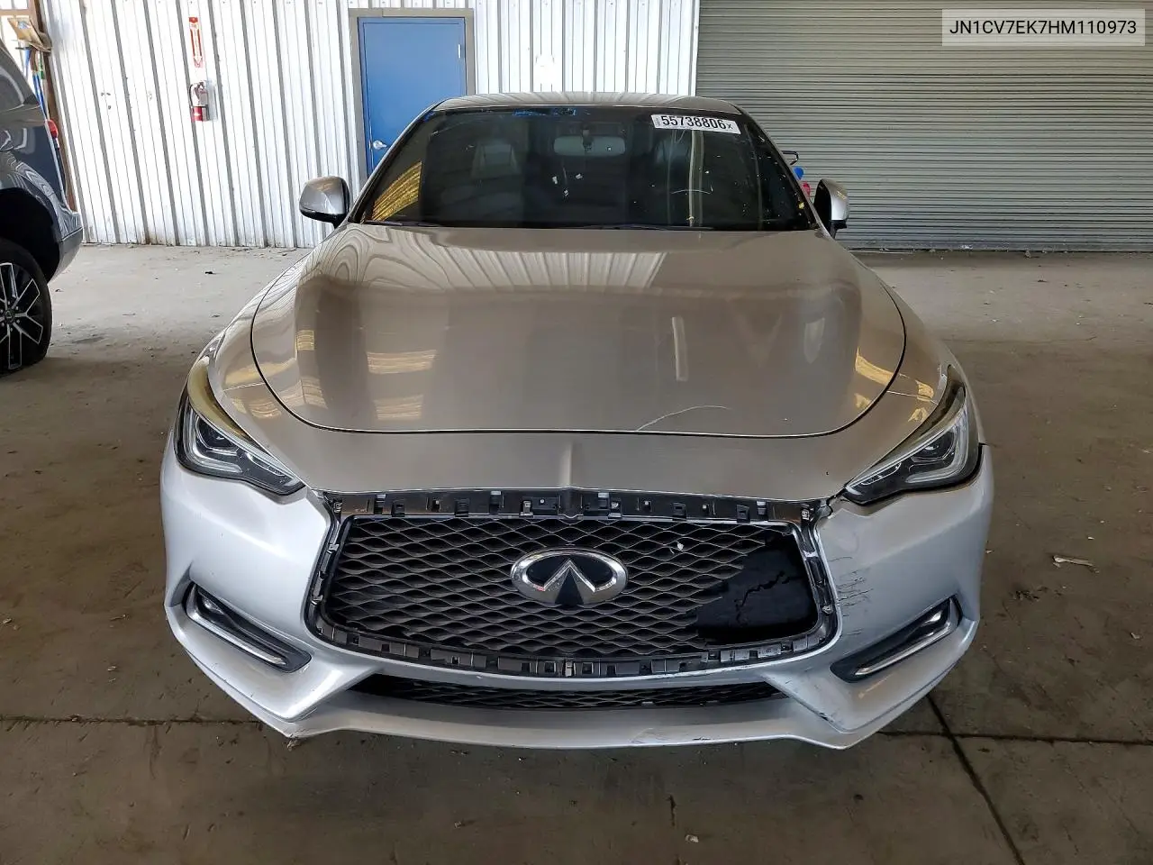 2017 Infiniti Q60 2.0T Premium VIN: JN1CV7EK7HM110973 Lot: 55738806