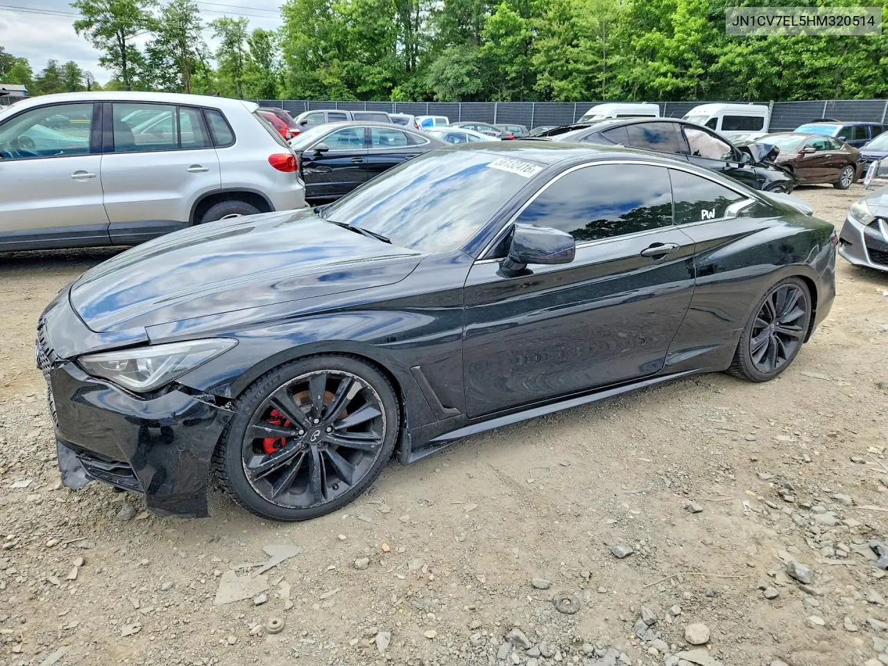 2017 Infiniti Q60 2.0T Premium VIN: JN1CV7EL5HM320514 Lot: 56132416