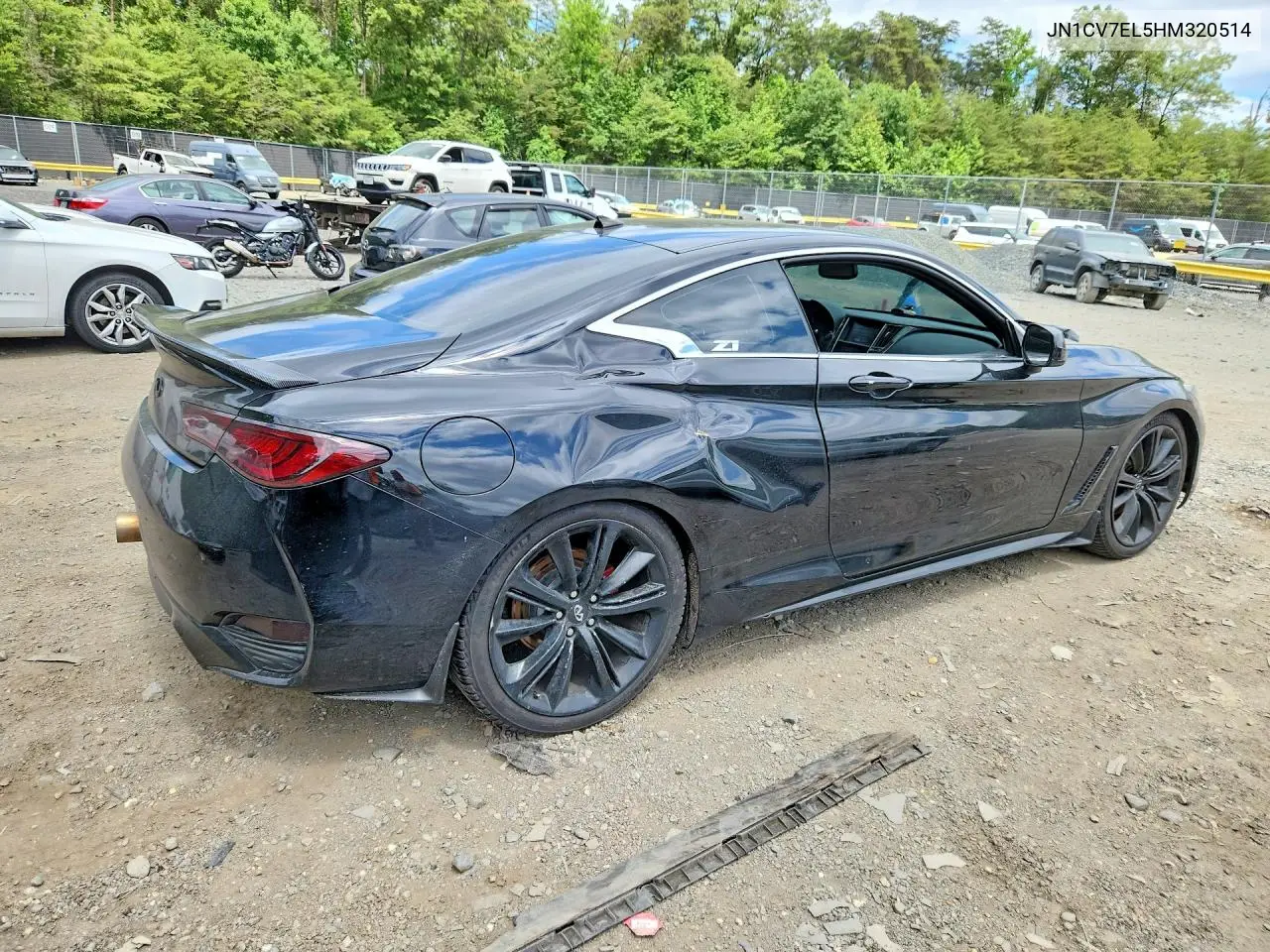 2017 Infiniti Q60 2.0T Premium VIN: JN1CV7EL5HM320514 Lot: 56132416