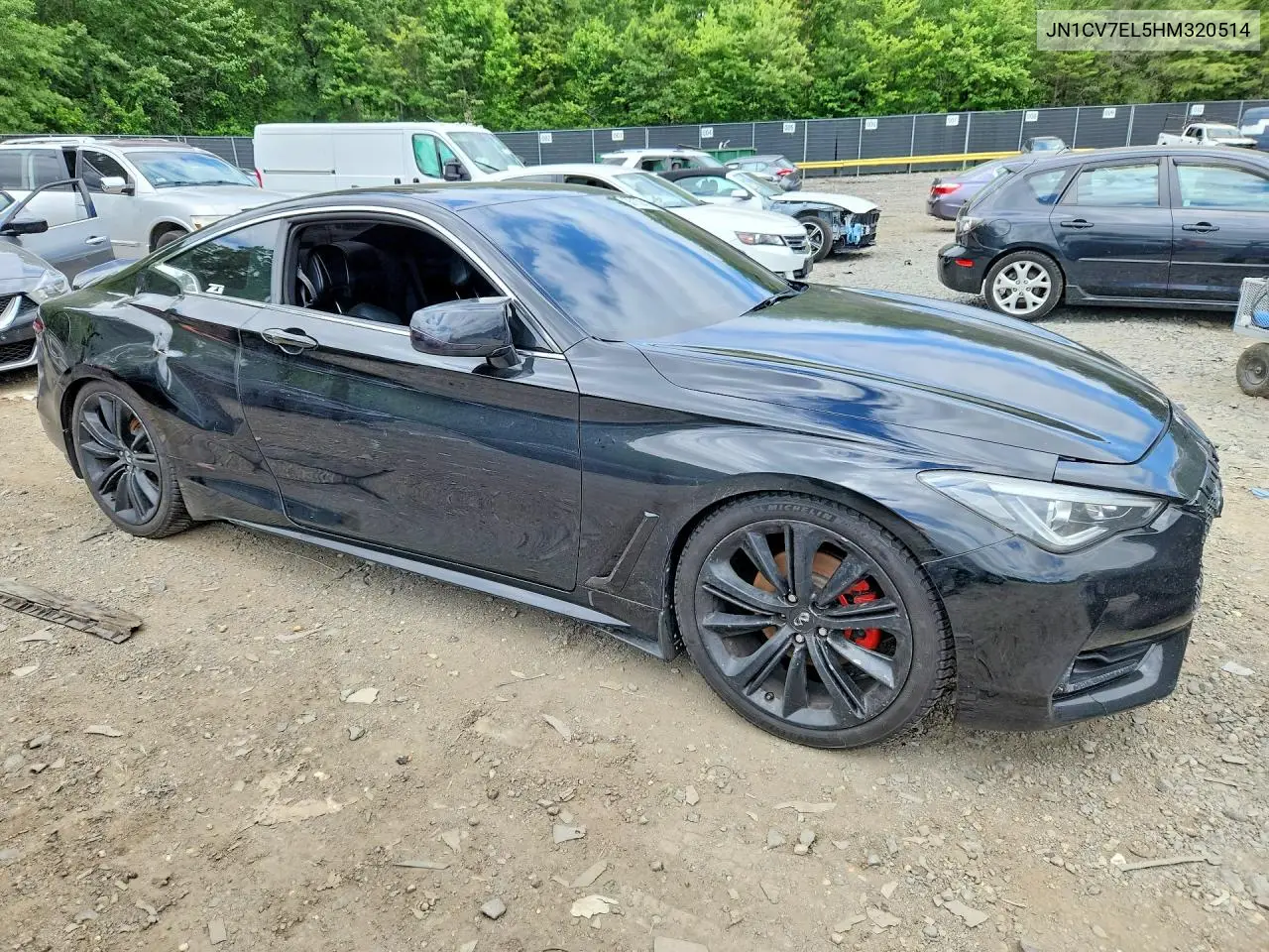 2017 Infiniti Q60 2.0T Premium VIN: JN1CV7EL5HM320514 Lot: 56132416