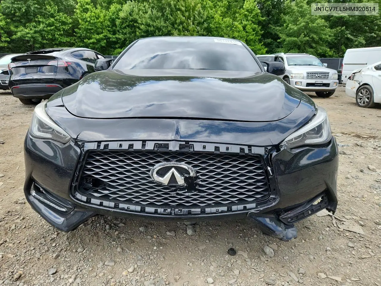 2017 Infiniti Q60 2.0T Premium VIN: JN1CV7EL5HM320514 Lot: 56132416