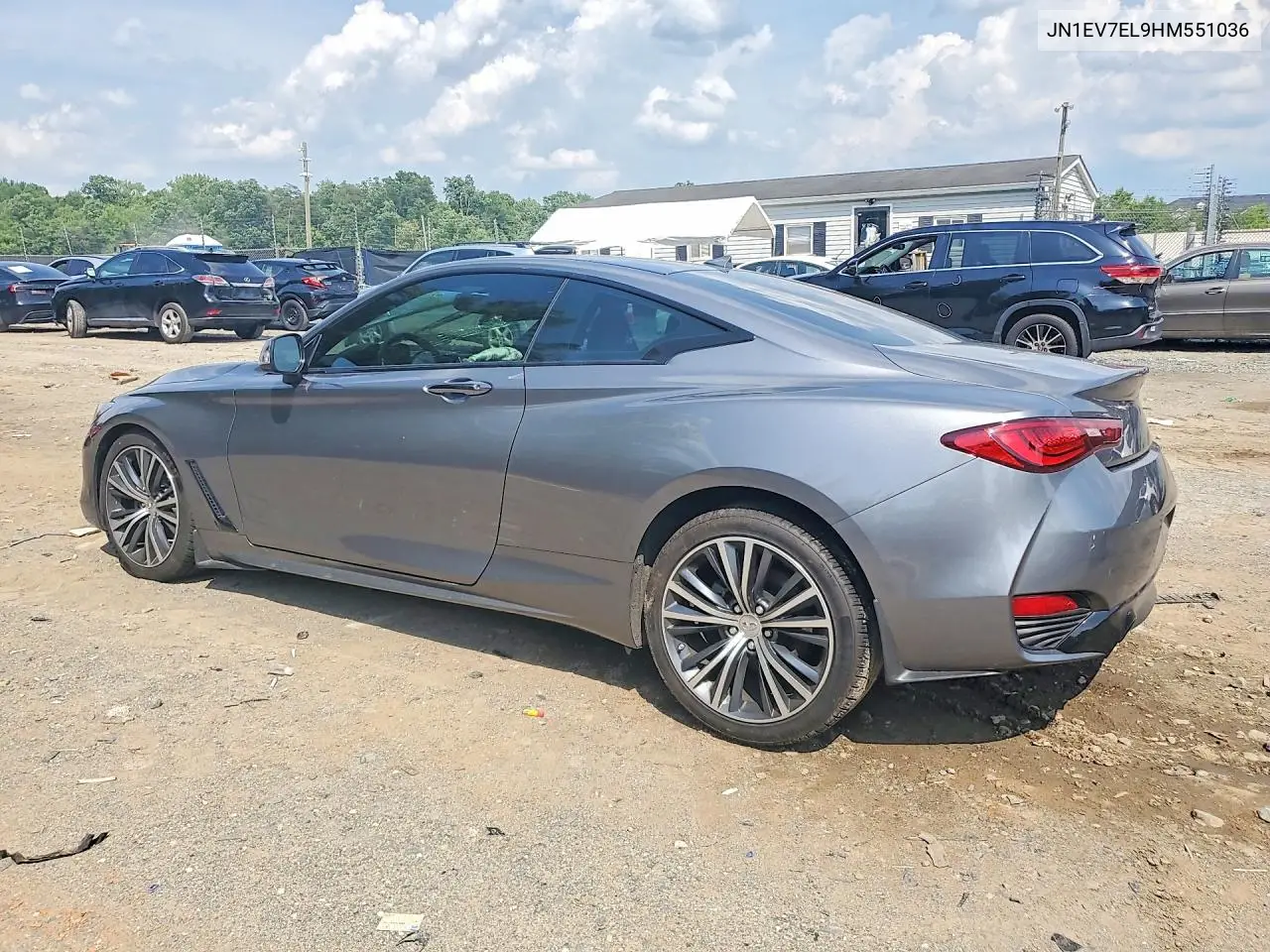 2017 Infiniti Q60 3.0T Premium VIN: JN1EV7EL9HM551036 Lot: 56965296