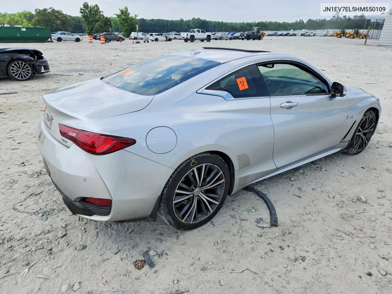 2017 Infiniti Q60 3.0T Premium VIN: JN1EV7EL5HM550109 Lot: 57012196