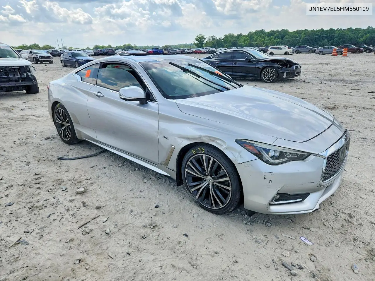 2017 Infiniti Q60 3.0T Premium VIN: JN1EV7EL5HM550109 Lot: 57012196